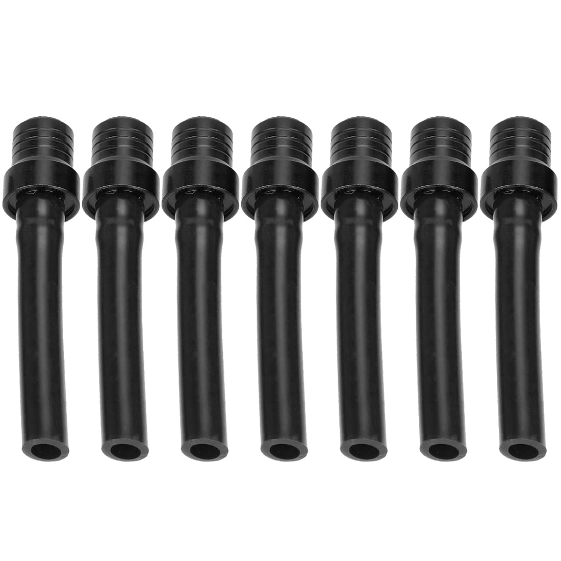 GREHUA 7pcs Black Fuel Tank Gas Cap Hose Gas Tank Breather Hose Vent for 50cc 90cc 125cc TW200 Drz400s Vitacci 125cc YZ125 420Ra
