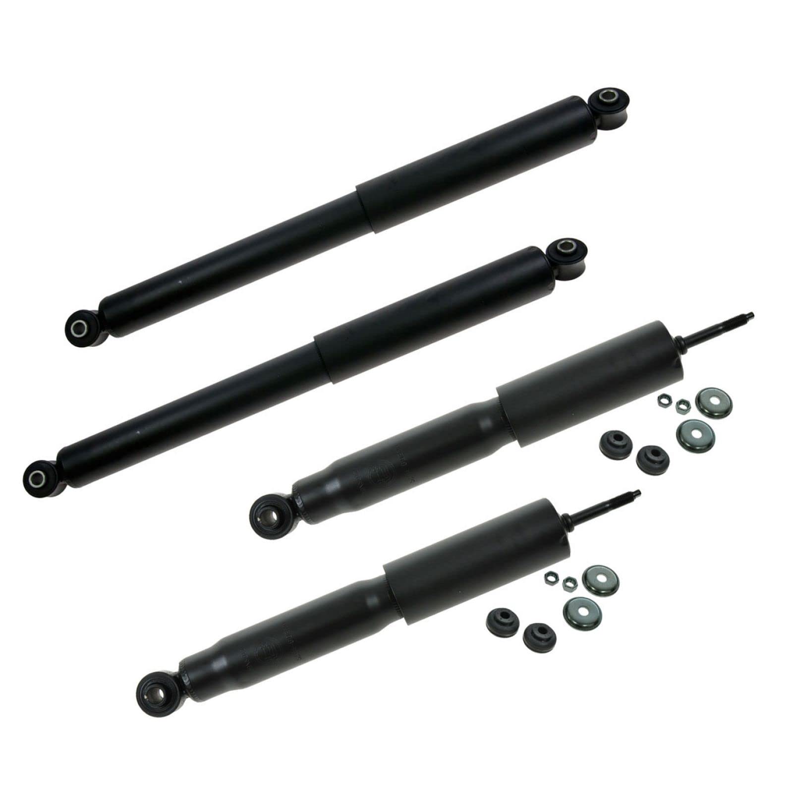 Trq Front And Rear Shock Absorber Set Compatible With 1997-2002 Ford Expedition