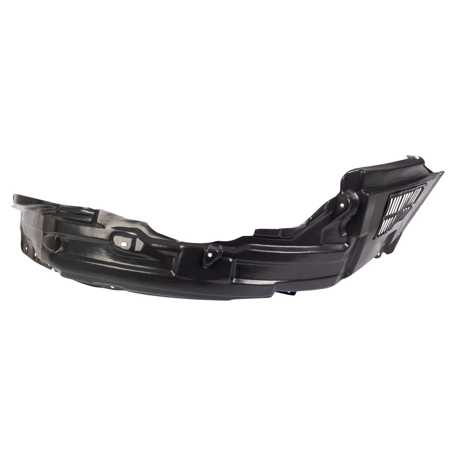 Trq Inner Fender Liner Set Compatible With 2010-2015 Mitsubishi Lancer Mi1248131 Mi1249125