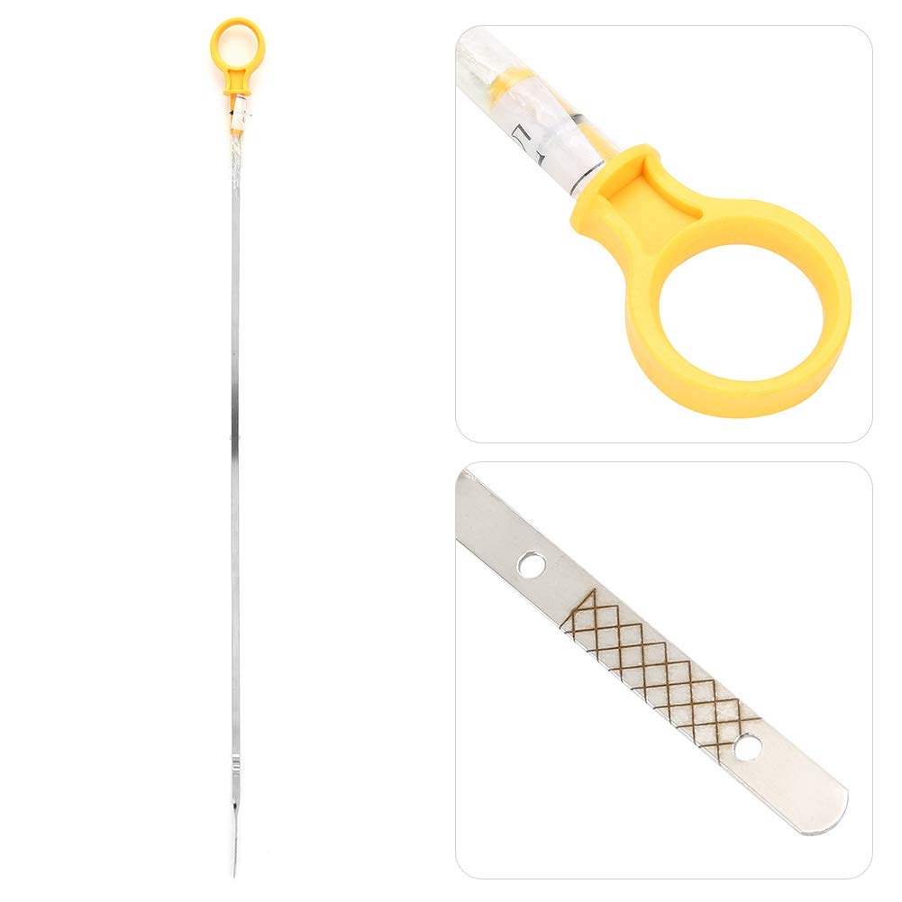 Engine Oil Dipstick, Abs + Metal Engine Oil Fluid Dip Stick Dipstick Measurer Cm5E6750Bb Fit For Focus 2012-16