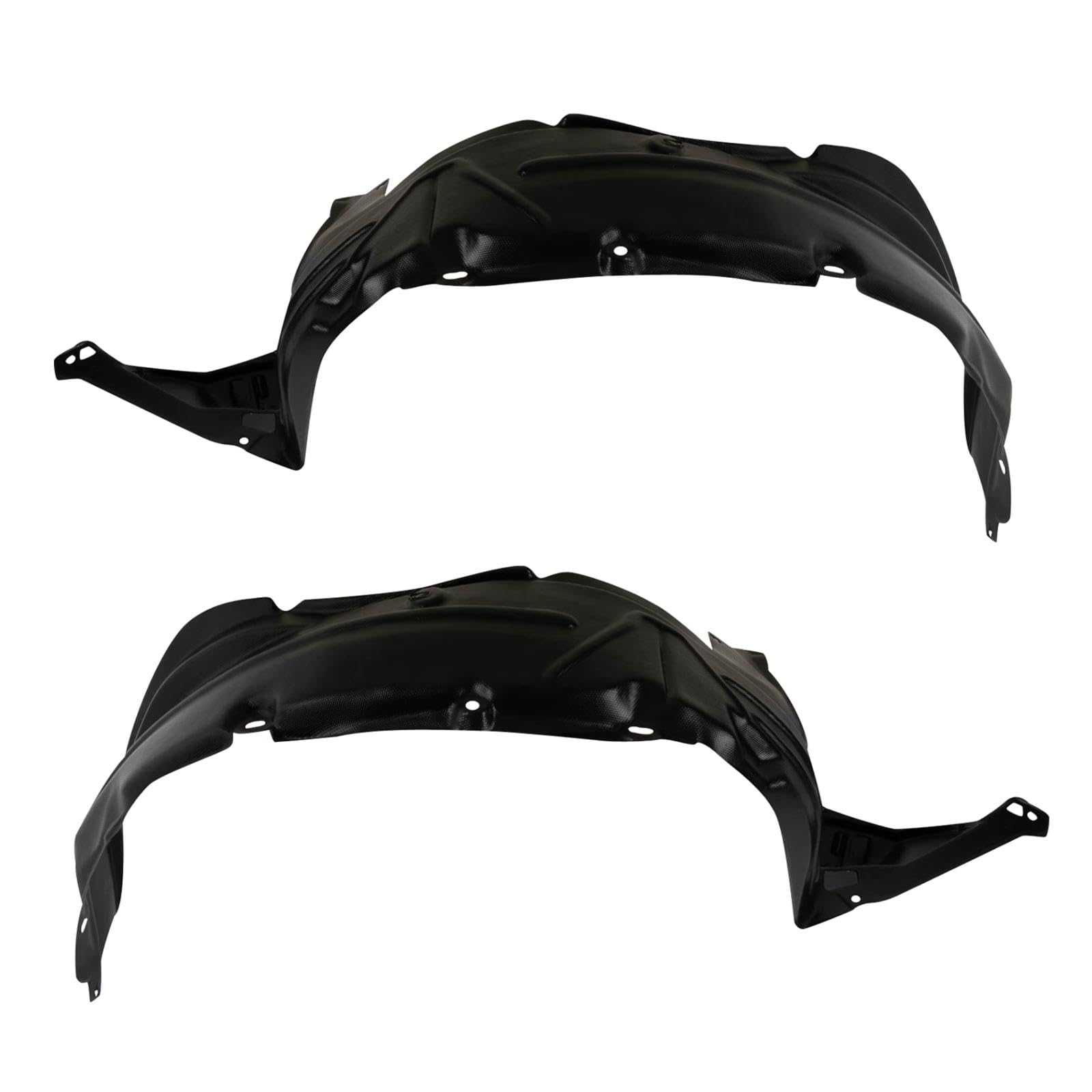Trq Front Inner Fender Liner Set Compatible With 2002-2006 Honda Cr-V Ho1248116 Ho1249116