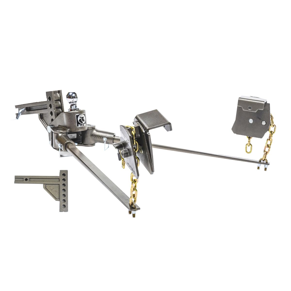 Blue Ox BXW1000 SWAYPRO Weight Distributing Hitch 1000lb Tongue Weight for Standard Coupler with Clamp-On Latches