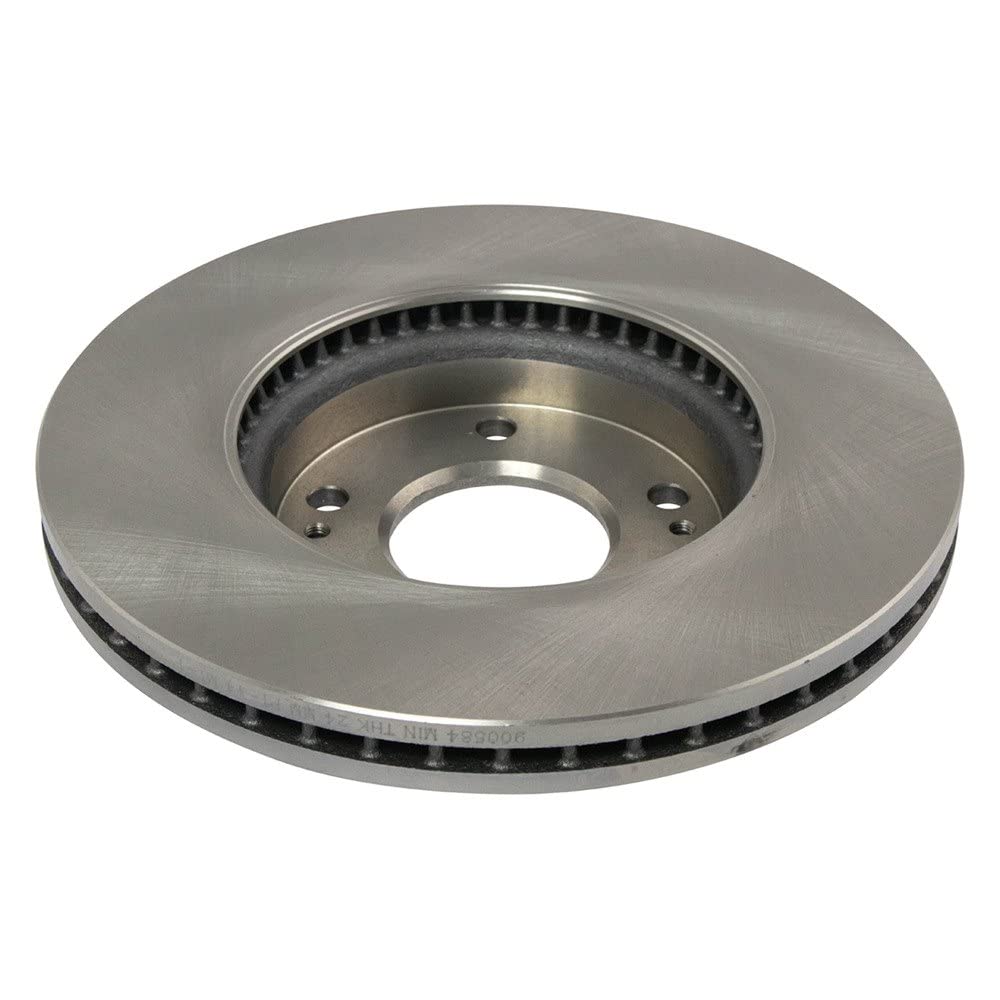 Trq Front Brake Rotors Set Vented Compatible With 2007-2009 Kia Rondo