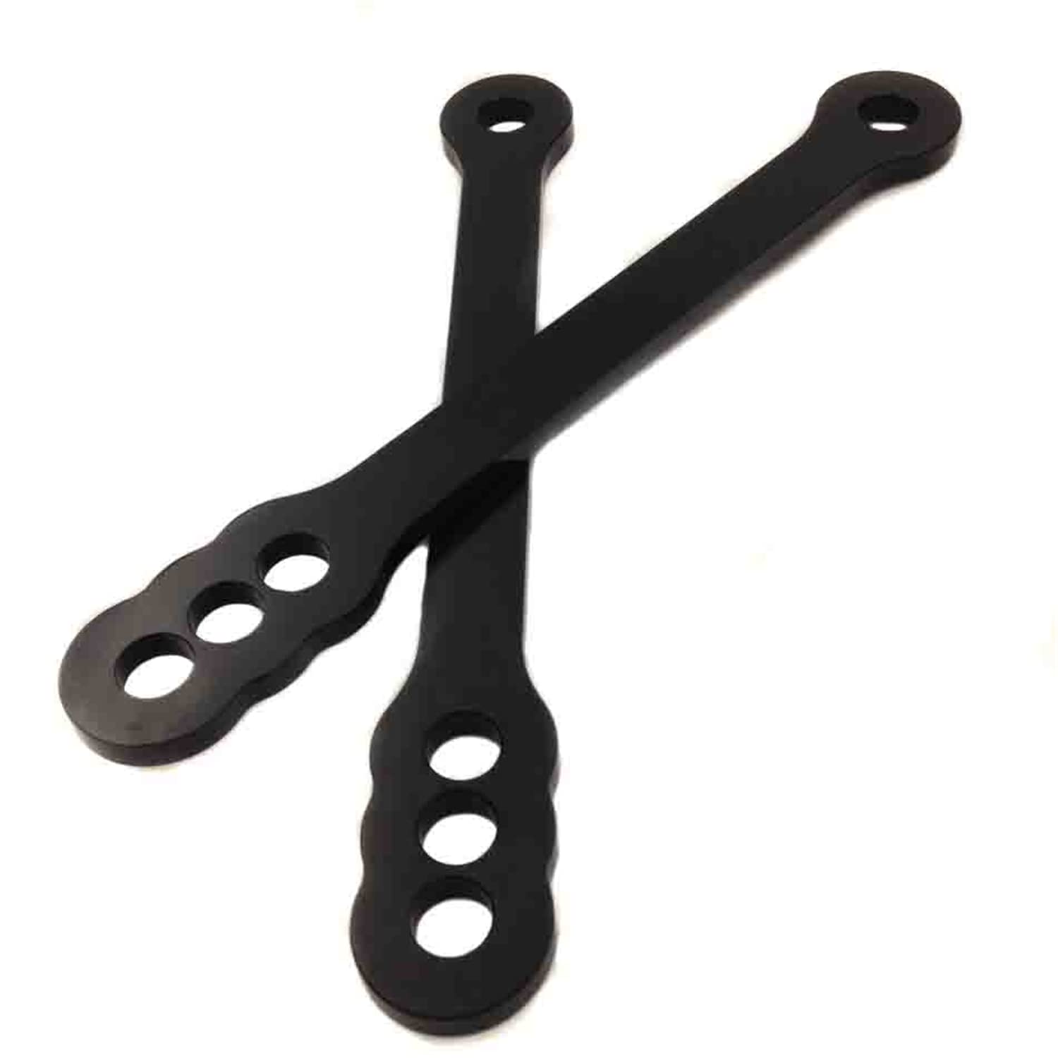 Httmt Mt012- Motorcycle Bike Black Lowering Links Compatible With 1997-2007 Yzf-600 Yzf 600 Yzf600