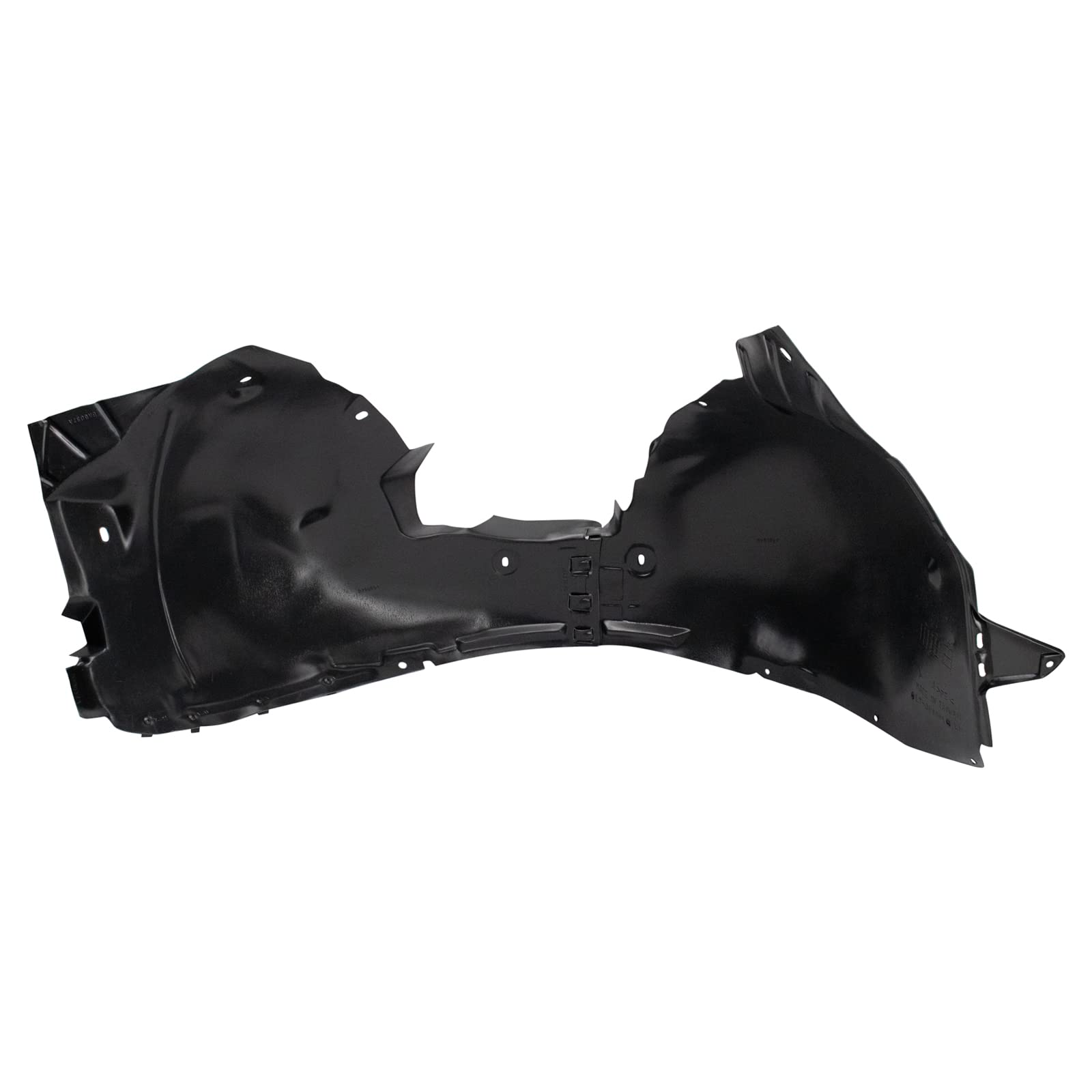 Trq Inner Fender Liner Set Compatible With 2011-2017 Buick Regal Gm1248283 Gm1249283