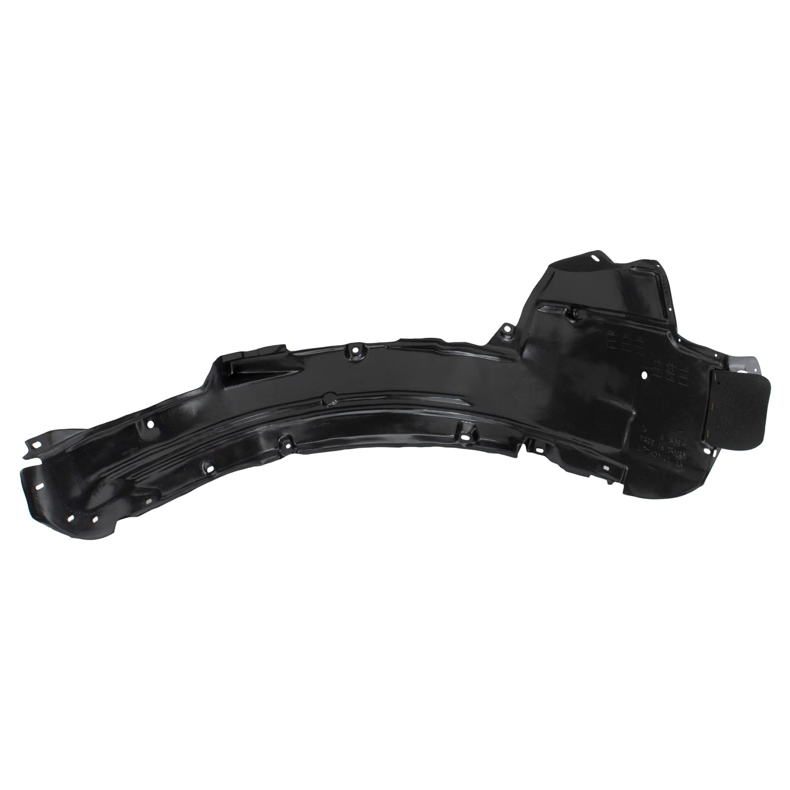 Trq Front Inner Fender Liner Set Compatible With 2007-2009 Honda Cr-V Ho1250110 Ho1251110