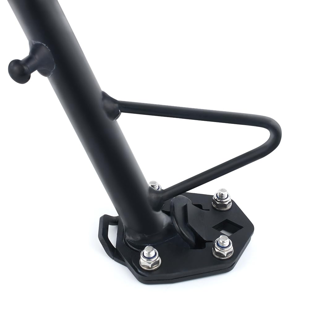 Rearace Motorcycle Kickstand Enlarger Compatible With Royal Enfield Himalayan 2020-2023, Foot Side Stand Enlarger Kickstand Exte