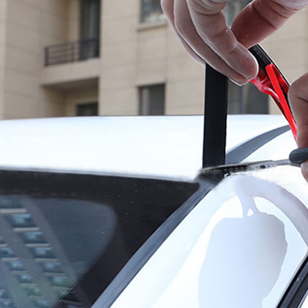Car Sunroof Seal Car Windshield Seal Strip,22 Ft Windshield Rubber Seal,Car Weather Stripping T Shape Sealing Strip,Automotive Door Sealing Strip,Windshield Trim Stripping For Car Roof Front Rear