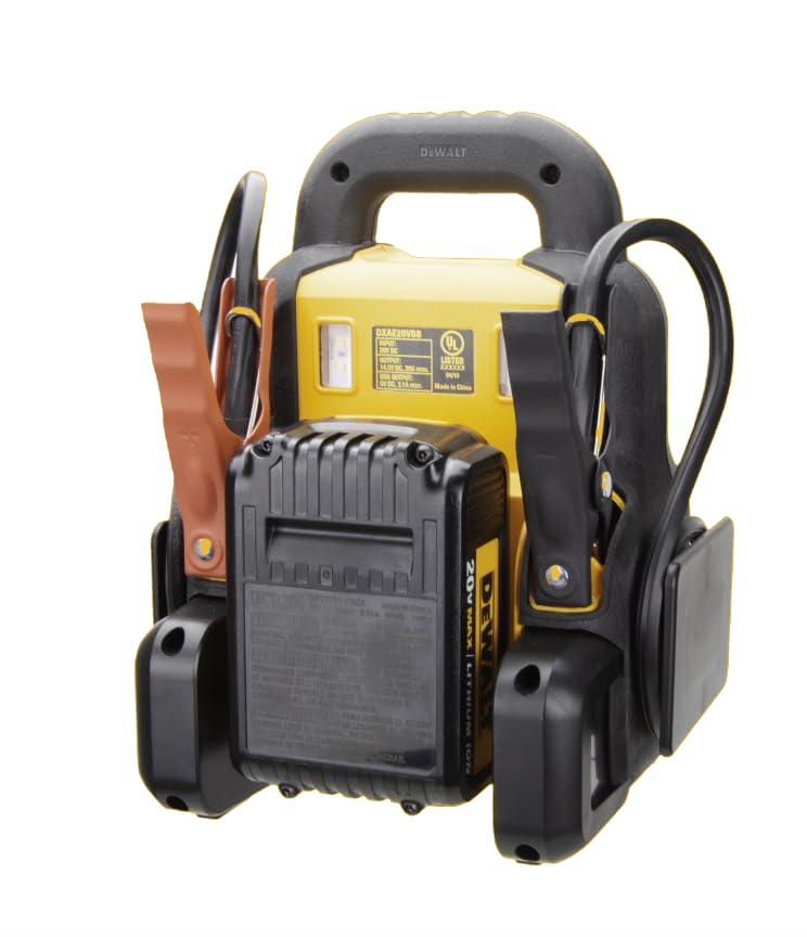 DeWalt DXAE20VBBK Battery Booster with 20V XR 5 AH Lithium-Ion Battery and DCB115 Battery Charger
