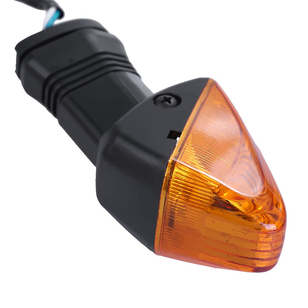 Zreneyfex Front Rear Turn Signal Indicator Lamp Fits KAWASAKI ZX-6R ZX-6RR KLE500 KLE 650 KLR650 Z750S
