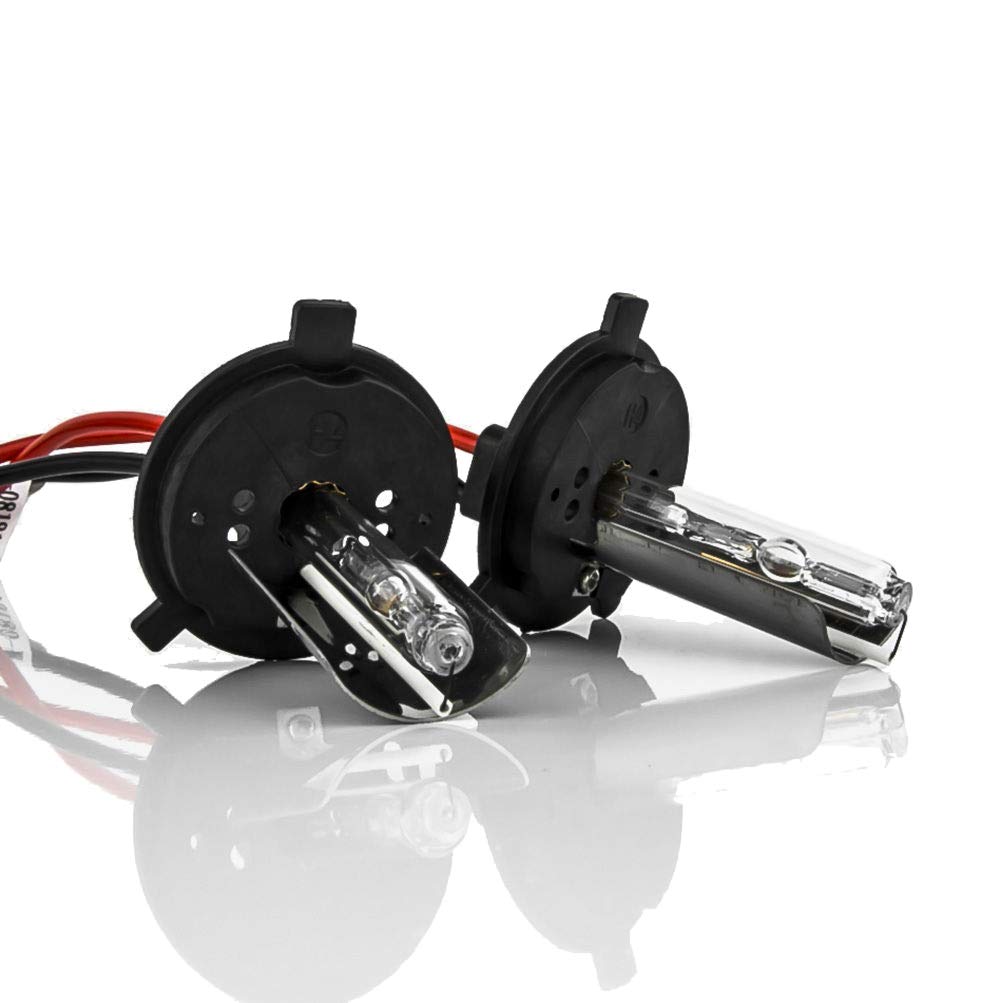 XENTEC H4 6000K HID Xenon Bulb x 1 pair (HB2/9003 Ultra White)
