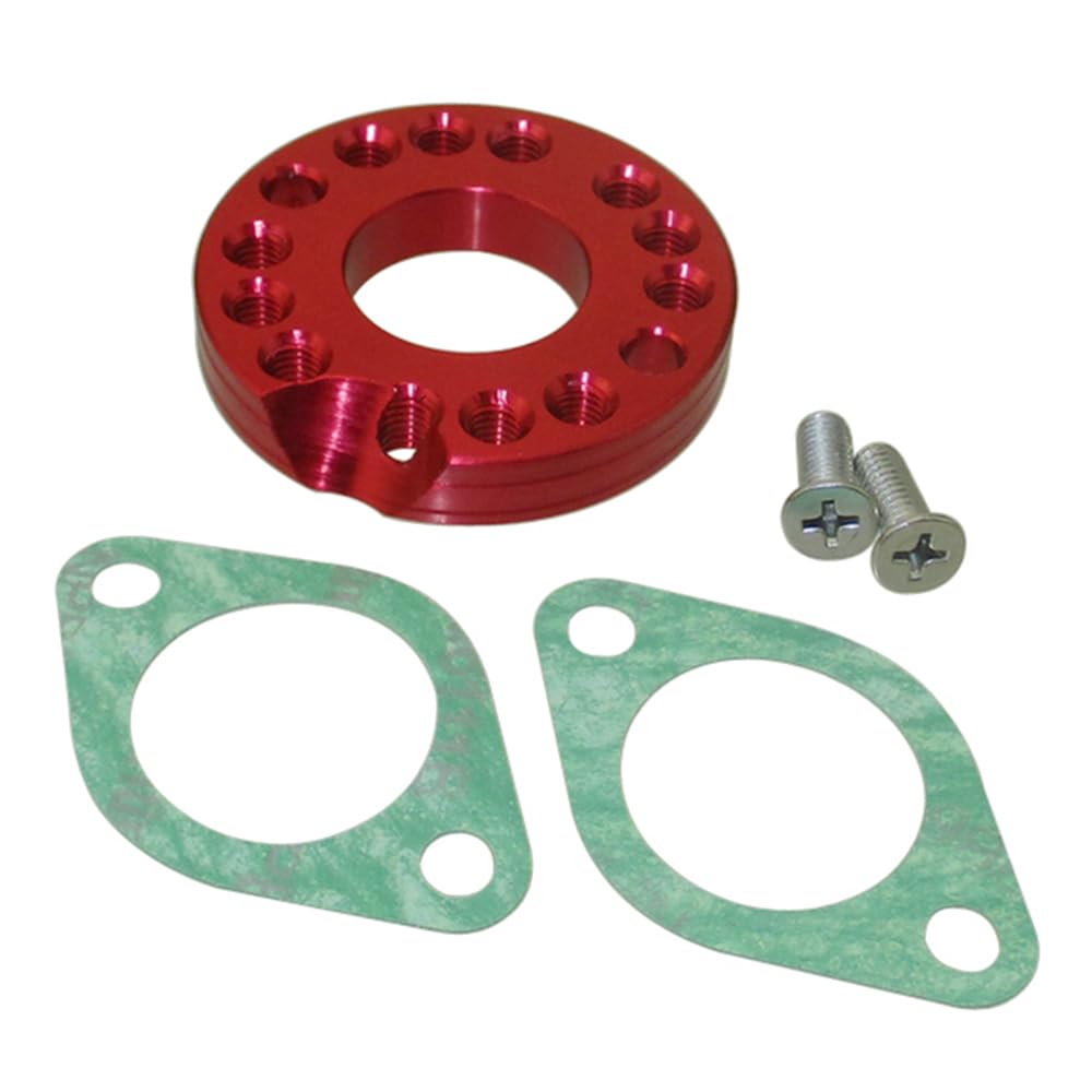Dj-Motor 26Mm Carburetor Manifold Spinner Plate Adapter With Gaskets For Monkey Bike Dax Dirt Bike Atv Quad