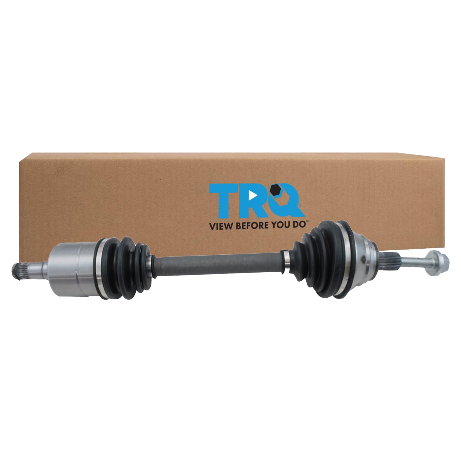 Trq Front Left Cv Axle Shaft Assembly Drivers Side Compatible With 2015-2018 Audi Q3 Q3 Quattro 2009-2013 Volkswagen Cc 2006-200