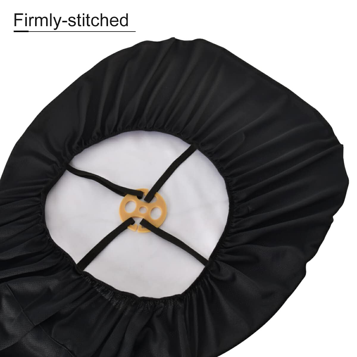 LONSANT Paw Print Car Seat Covers Set of 2,White Animal Pet Claws on Black Background Universal Auto Front Seat Cushion Protecto