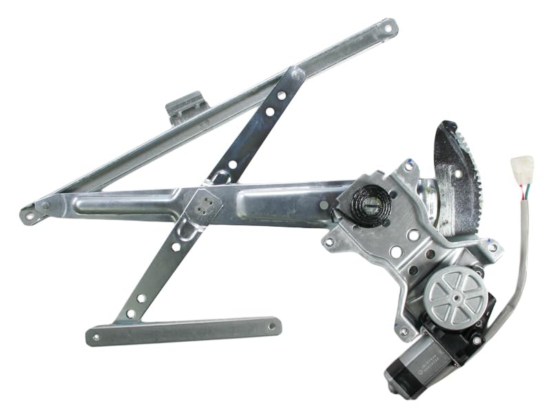 Trq Front Left Power Window Regulator & Motor Assembly Drivers Side Compatible With 1996-1997 Lexus Lx450 1991-1997 Toyota Land