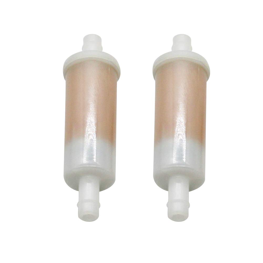 2 Pack 3/8'' Fuel Filter Replacement for SIERRA 18-7831 Yamaha GP1-U775C-10-00 Mercury Marine 802128A1 802128 OMC Johnson Evinru