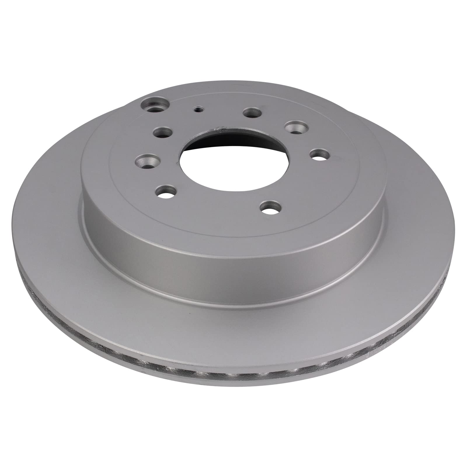 Trq Rear Brake Pad & Rotor Kit Brake Pads Brake Rotor Ceramic Premium G-Coated Compatible With 2007-2012 Mazda Cx-7