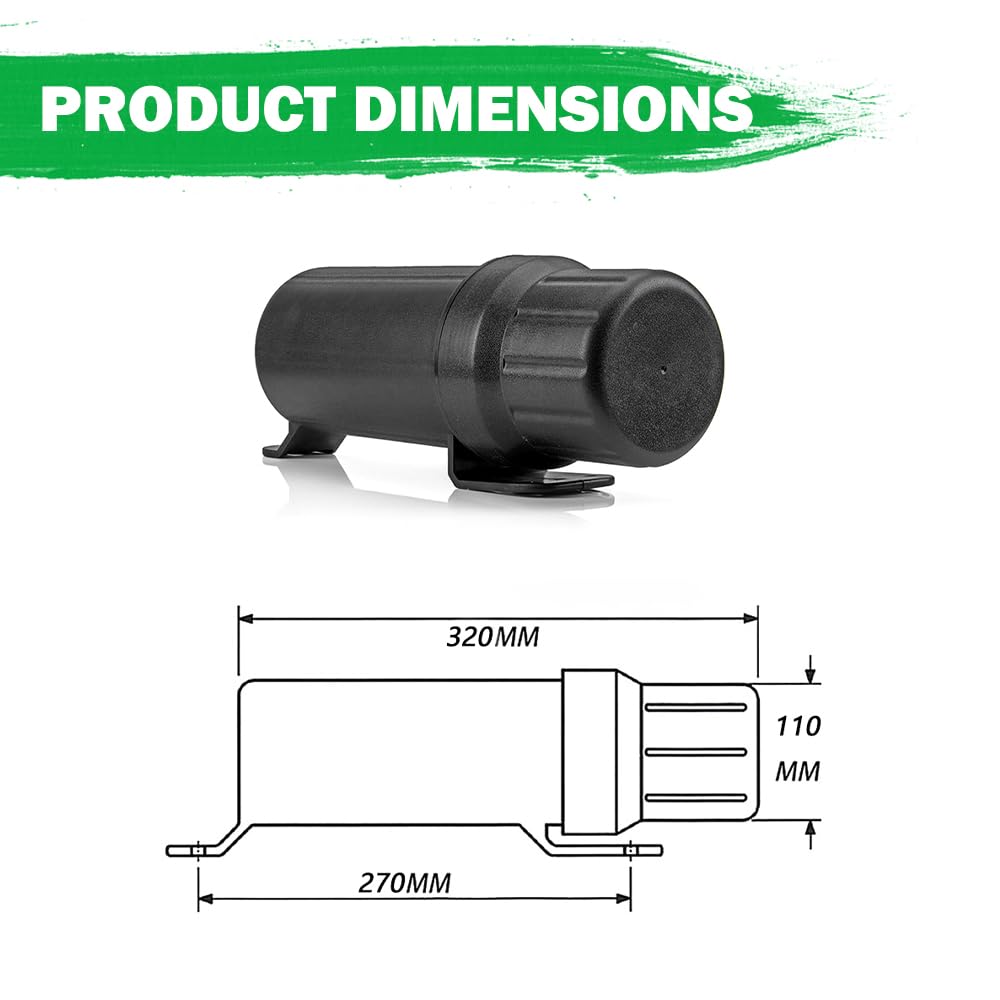 Moto4U Motorcycle Off-Road Universal Waterproof Tool Tube Gloves Raincoat Storage Box Cap Holder Canisters Tool Repair Box Docum