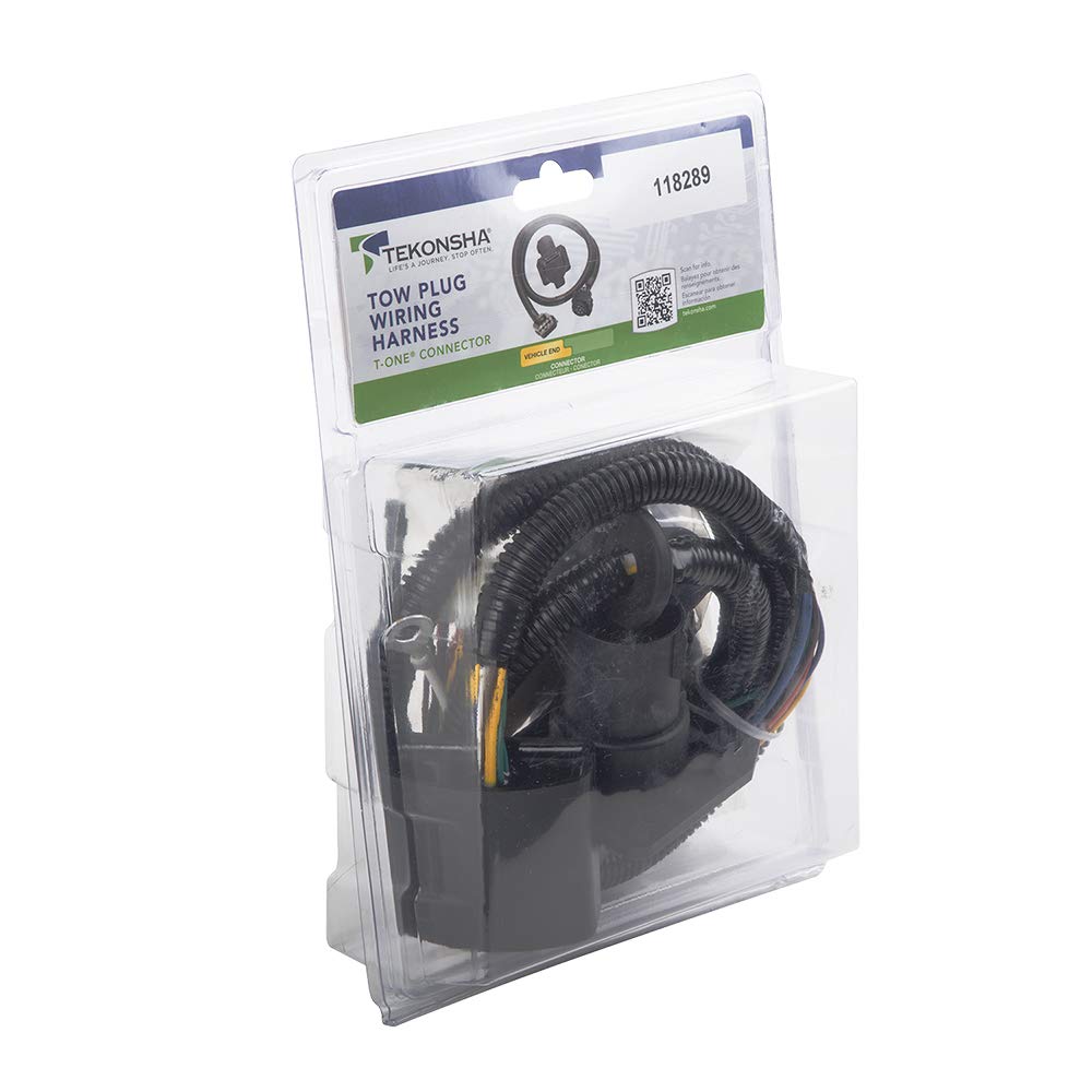 Tekonsha 118289 Tow Harness, 7-Way, W/Circuit Protected Modulite Hd Module, Compatable With 2014-2020 Acura Mdx