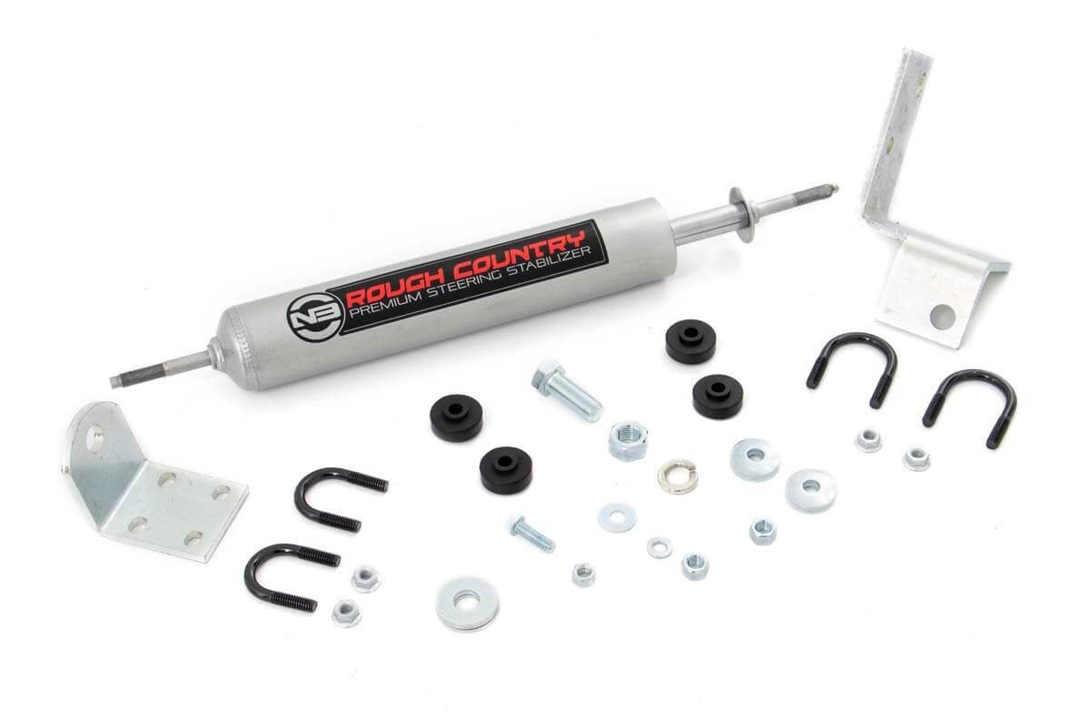 Rough Country N3 Steering Stabilizer for 1988-2006 Chevy/GMC Truck/SUV - 8732630