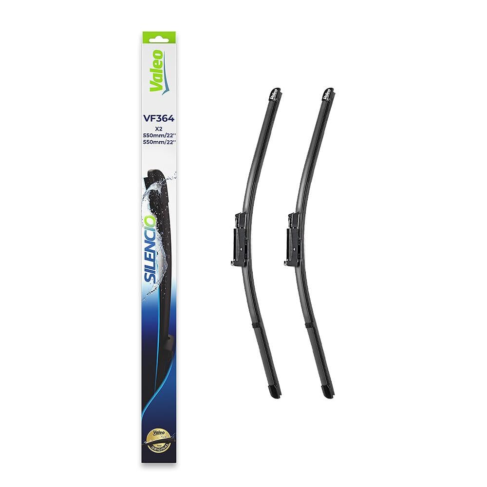 Valeo 574464 (Vm364) Silencio X-Trm Wiper Blade Set - 21''/19'' (Pack Of 2)
