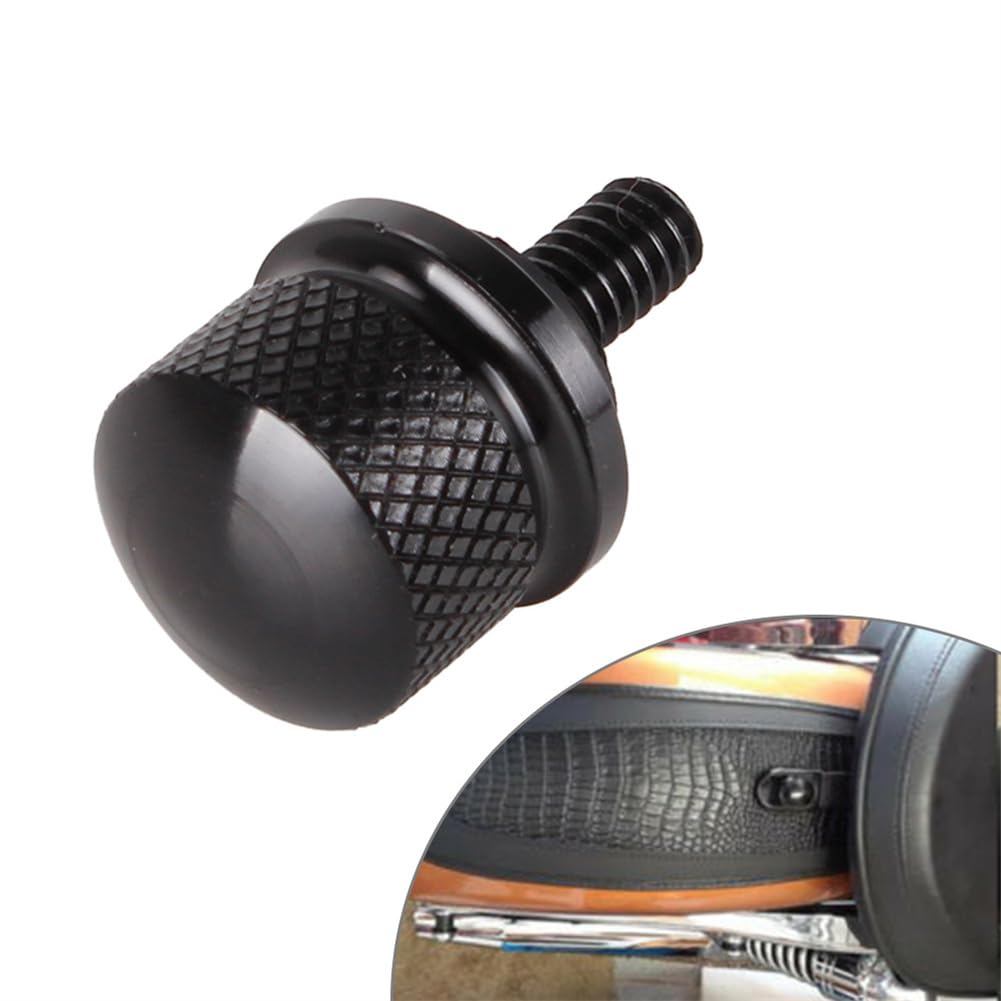 Black Stainless Steel Seat Bolt Screw Suitable To For Harley Davidson 1996-2023