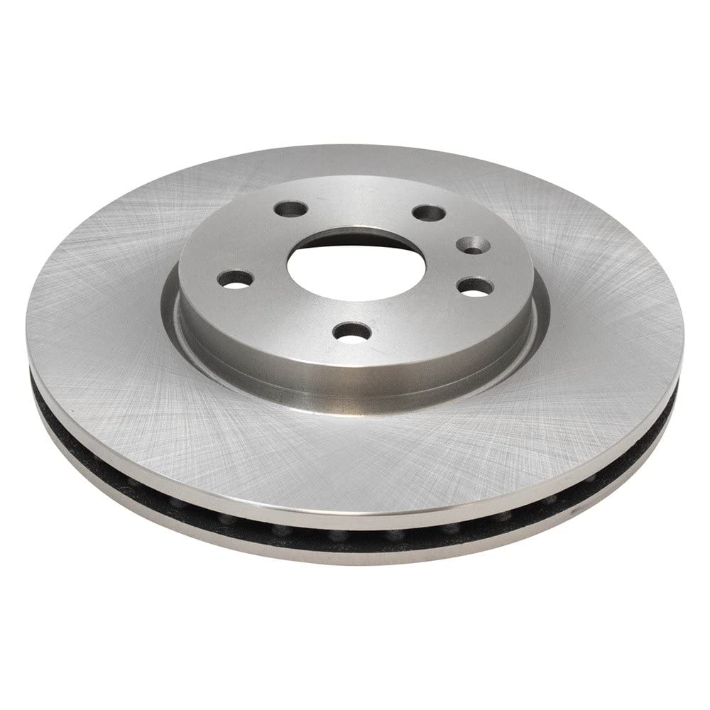 Trq Front Disc Brake Rotor Pair Set For 10-11 9-5/10 Allure / 10-15 Camaro / 10-17 Equinox / 14-19 Impala / 10-16 Lacrosse / 13-