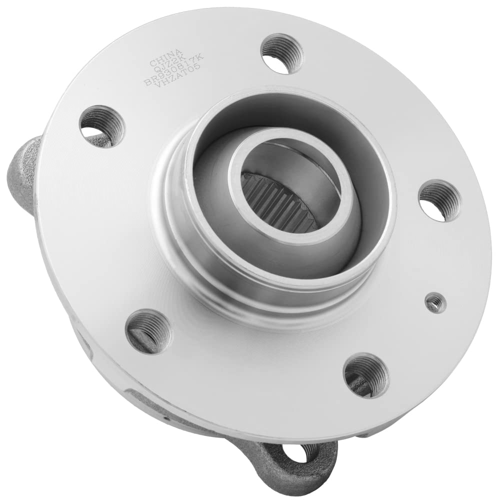 [2-Pack] Br930817K - Pre-Assembled Wheel Hub Bearing Assembly Compatible With [Audi] A Series, S Series, Q5, A Series Quattro, S