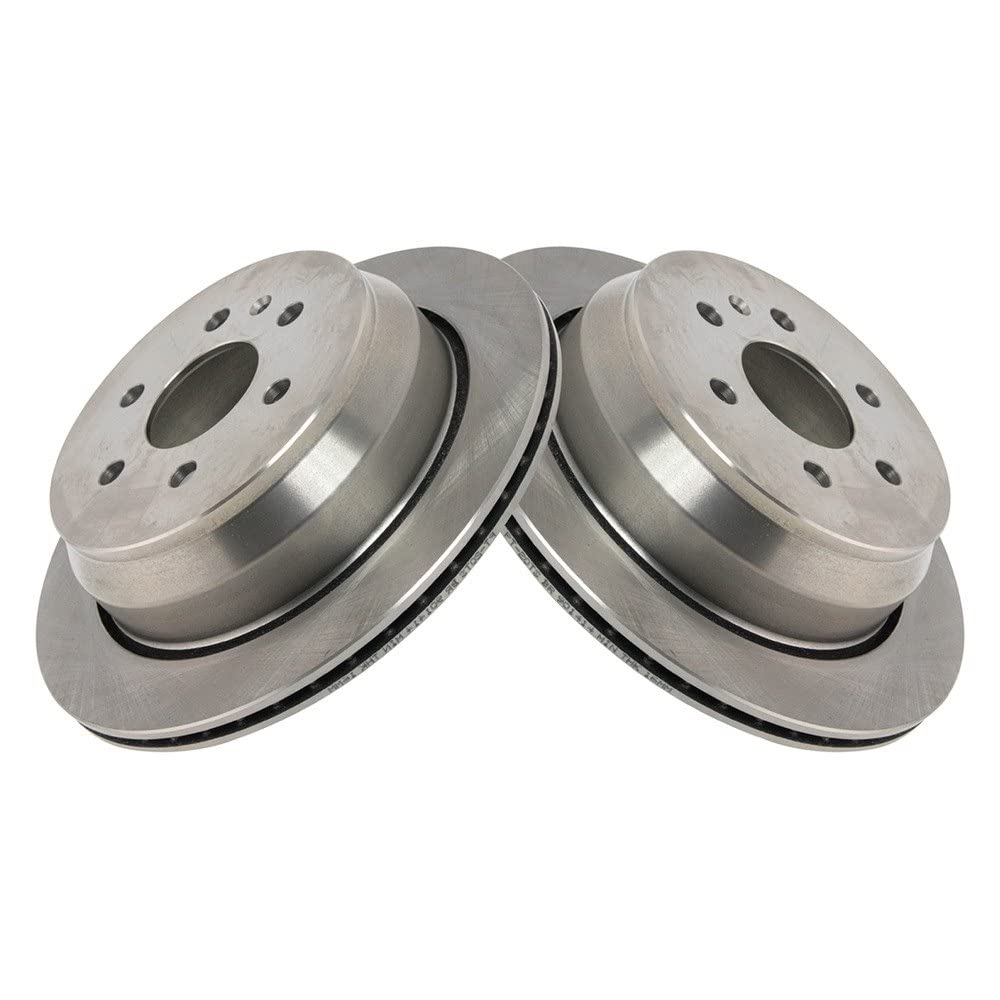 Trq Rear Brake Rotors Set Vented Compatible With 2015-2021 Chevrolet Colorado Gmc Canyon