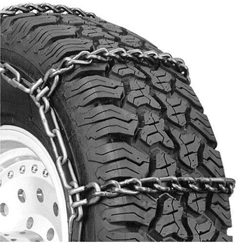 Security Chain Company QG3227CAM Quik Grip Wide Base Type CAM-DH Light Truck Tire Traction Chain - Set of 2