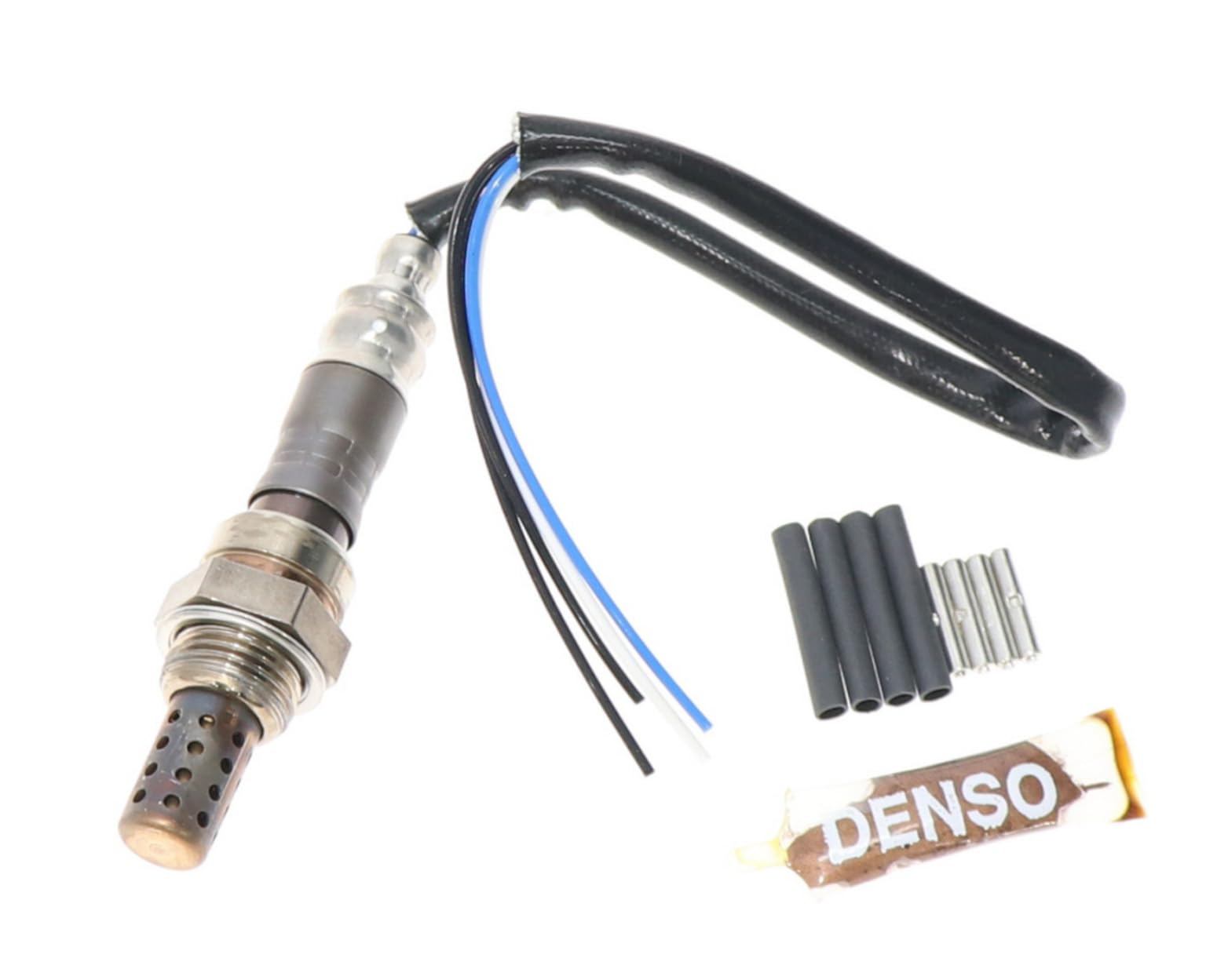 Denso 234-4209 Universal Oxygen Sensor With 11.5    4-Wire Harness (Connectors Not Included)