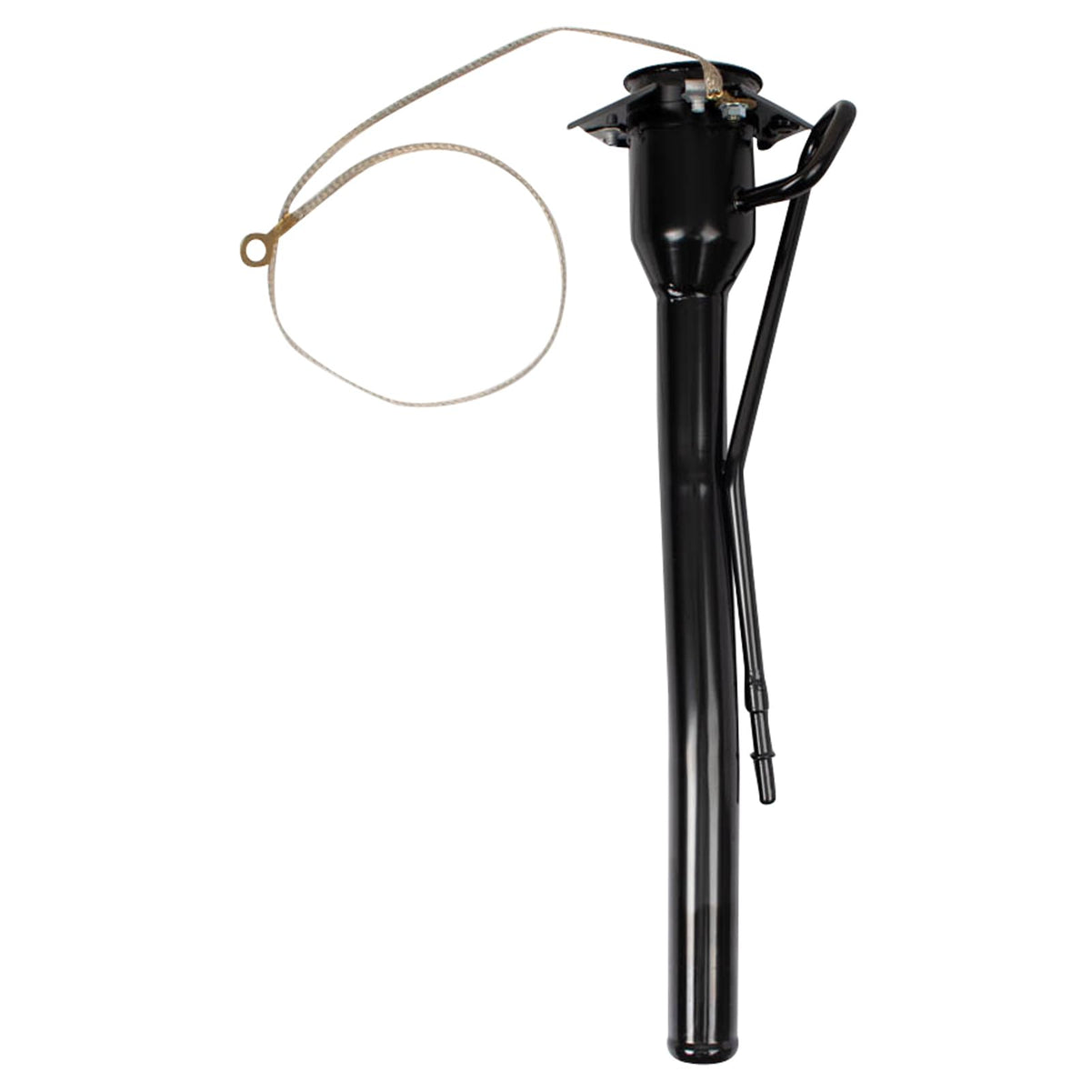 TRQ Fuel Tank Filler Neck Black Compatible with 2009-2012 Chevrolet Colorado GMC Canyon