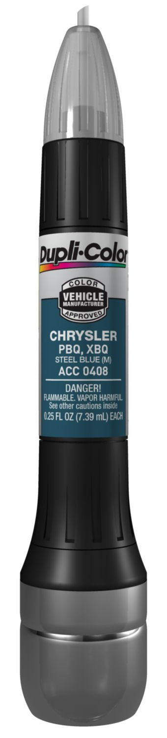 Dupli-Color Acc0408 Scratch Fix All-In-1 Exact-Match Automotive Touch-Up Paint - Chrysler Steel Blue - 0.25 Oz. Paint Pen