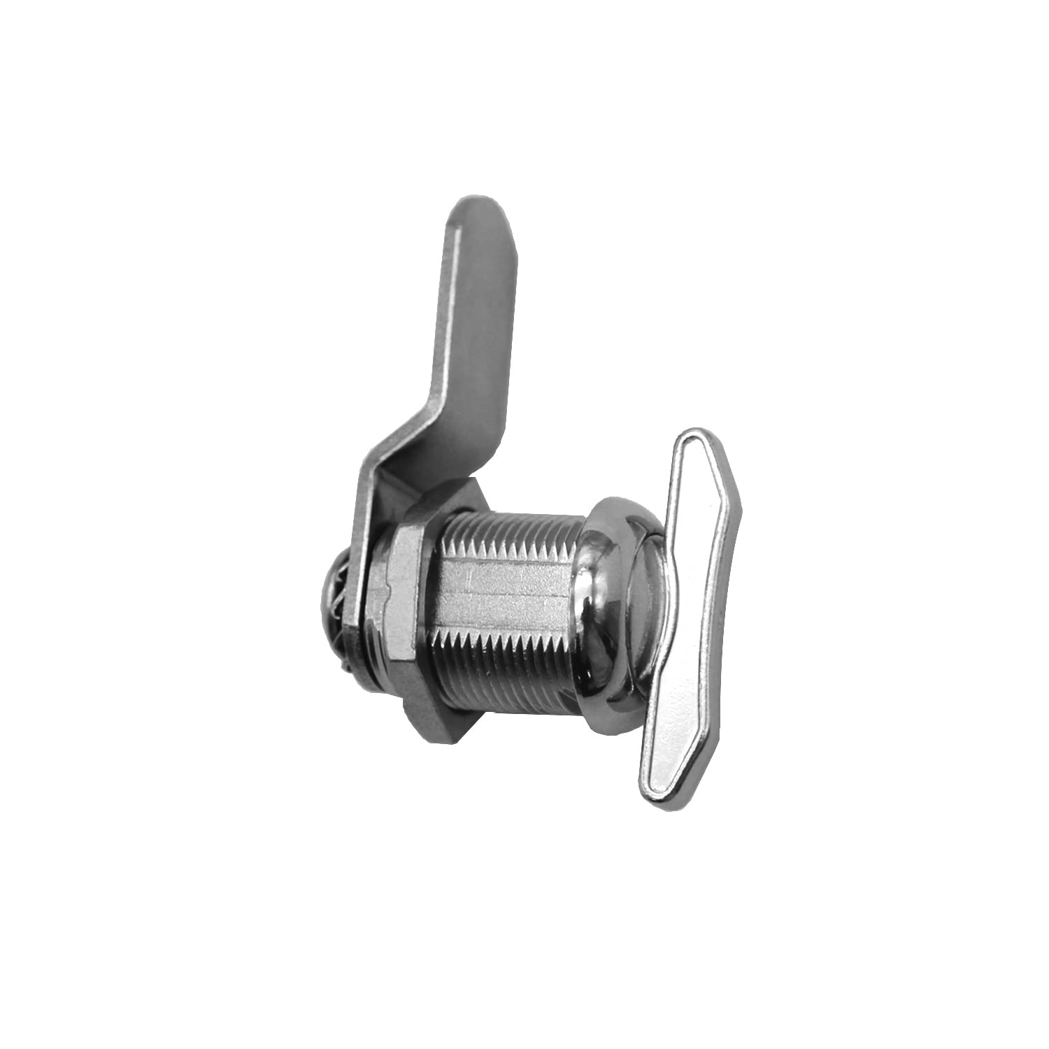 Wooch 5/8 Thumb Operated Offset Cam Lock, Rv Compartment Latch, Non-Locking Thumb Turn, For Rv Compartment Camper Storage Door (6 Pack)