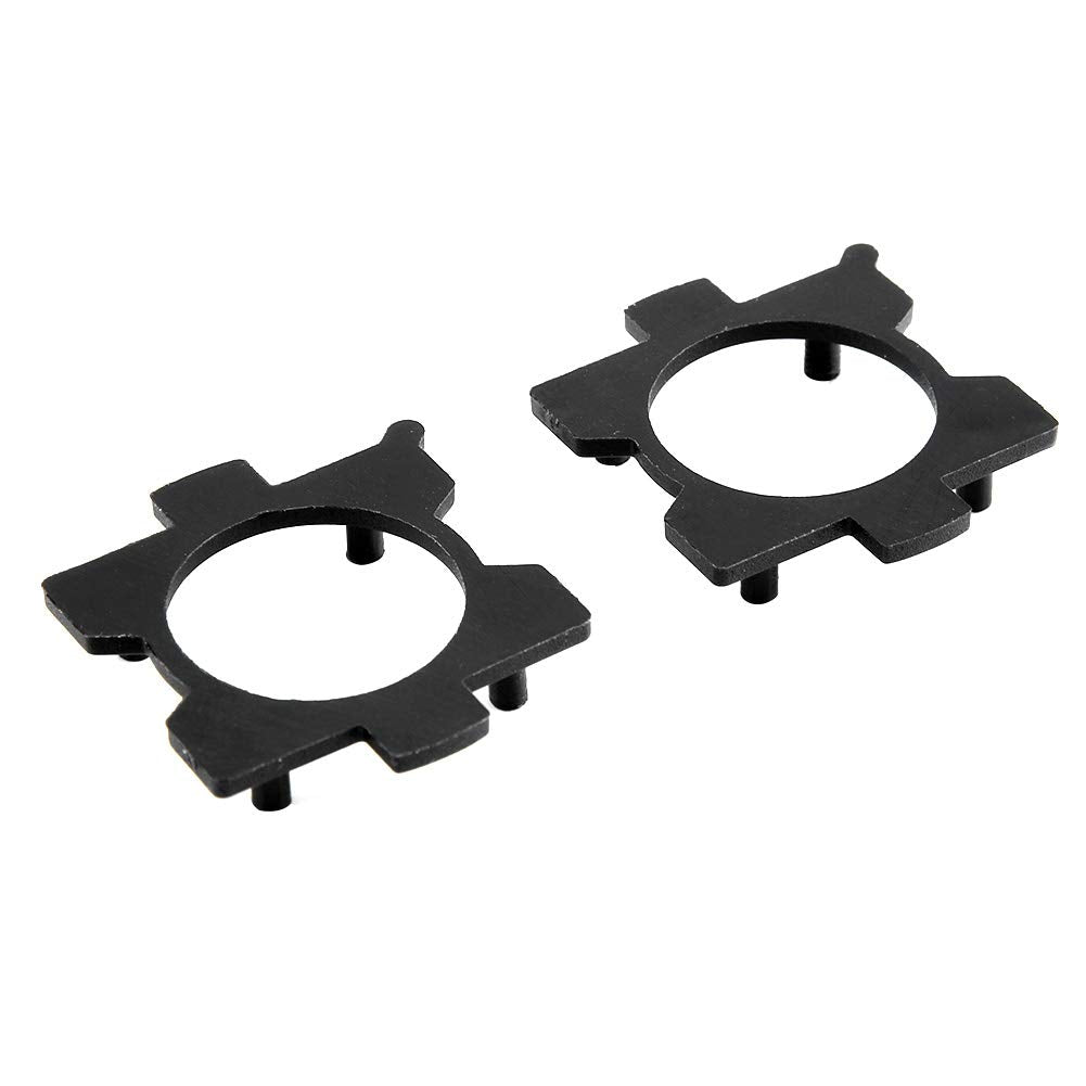Aramox Headlight Bulb Retainer, 2Pcs H7 Led Car Headlight Bulb Adapter Base L08 Retainer Holder For Mazda Cx5 Cx7