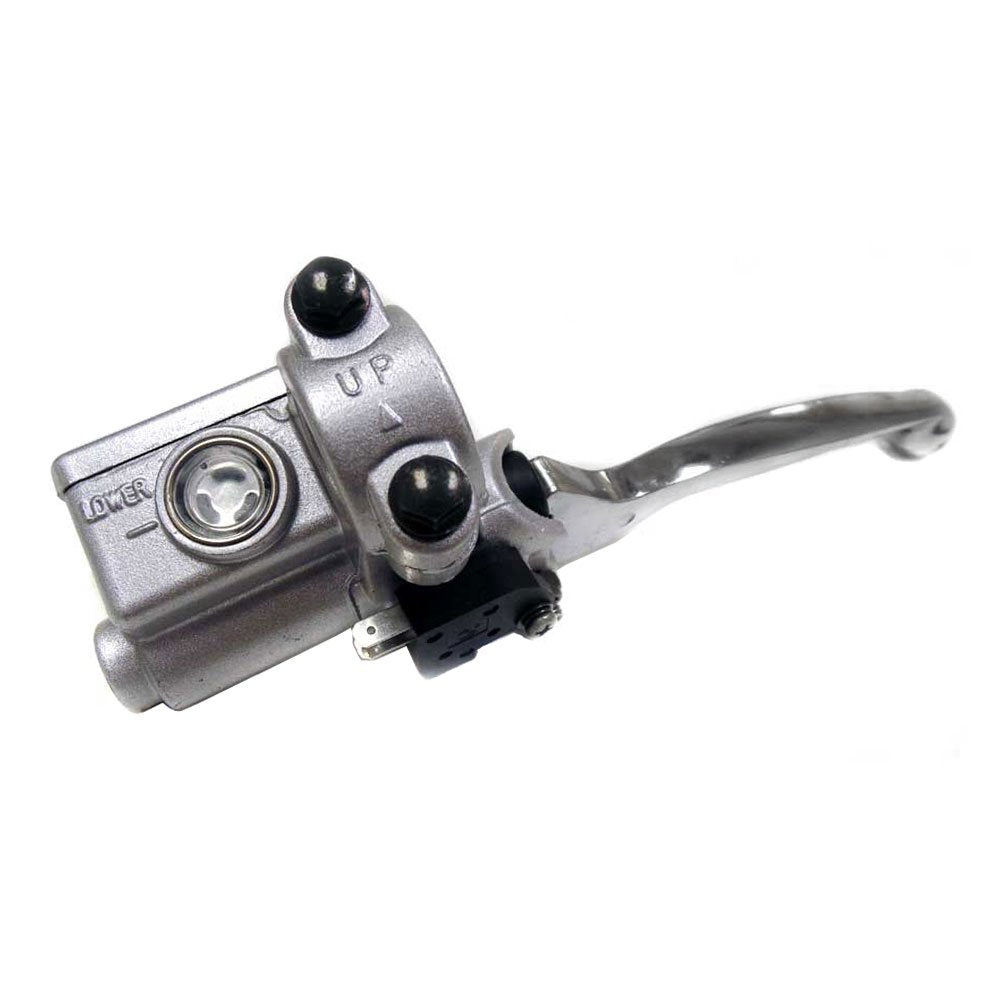Mmg Universal Fit Front Brake Master Cylinder For 50Cc And 150Cc Gy6 Scooters Mopeds Atvs, Chrome Finish