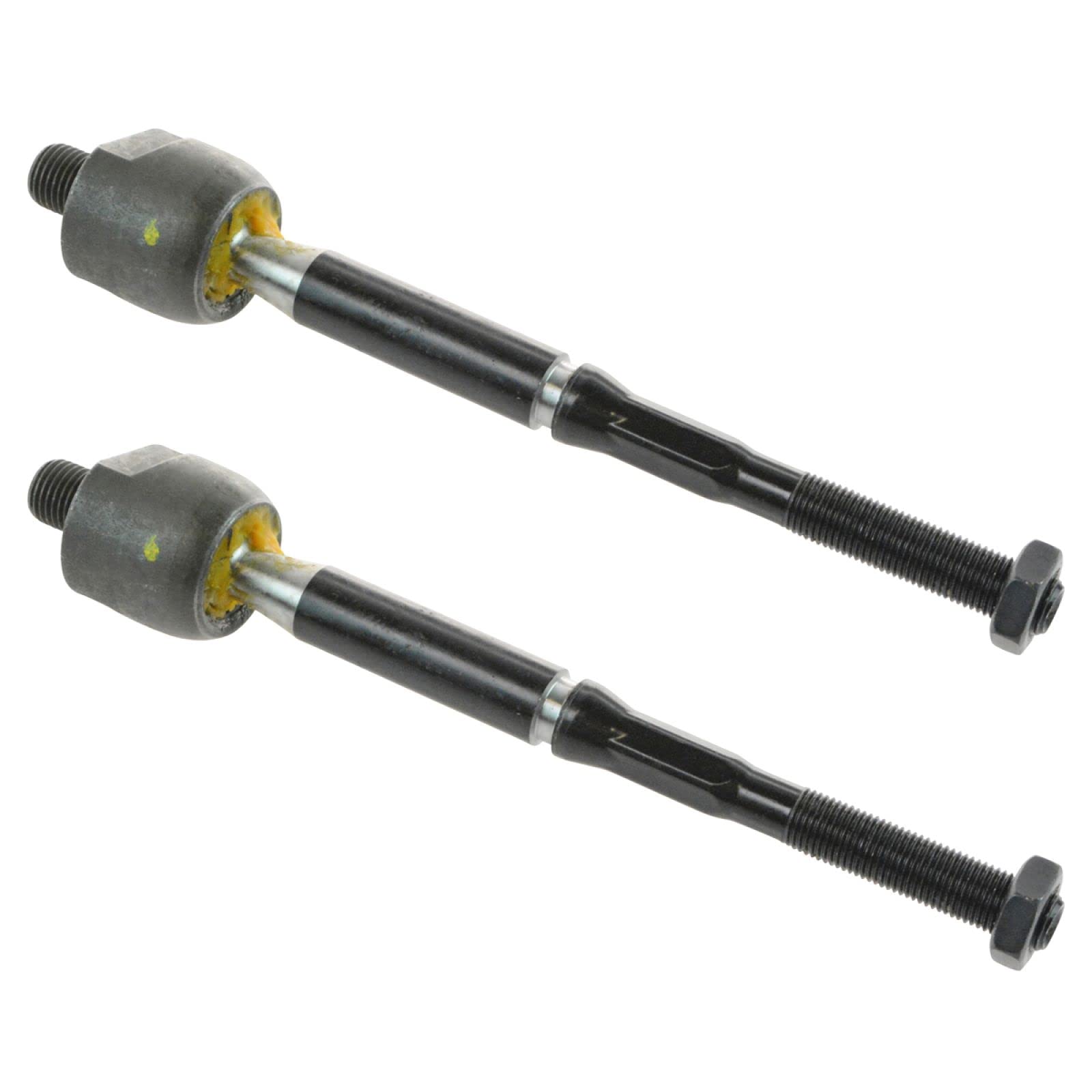 TRQ Front Inner Tie Rod Set Compatible with 2009-2014 Nissan Cube 2007-2012 Versa