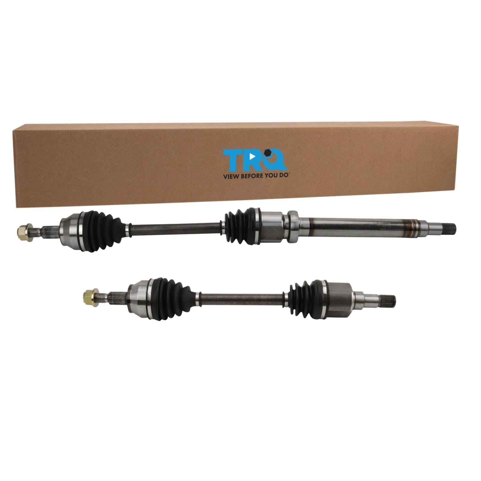 TRQ Front CV Axle Shaft Assembly Set Compatible with 2012-2016 Ford Focus