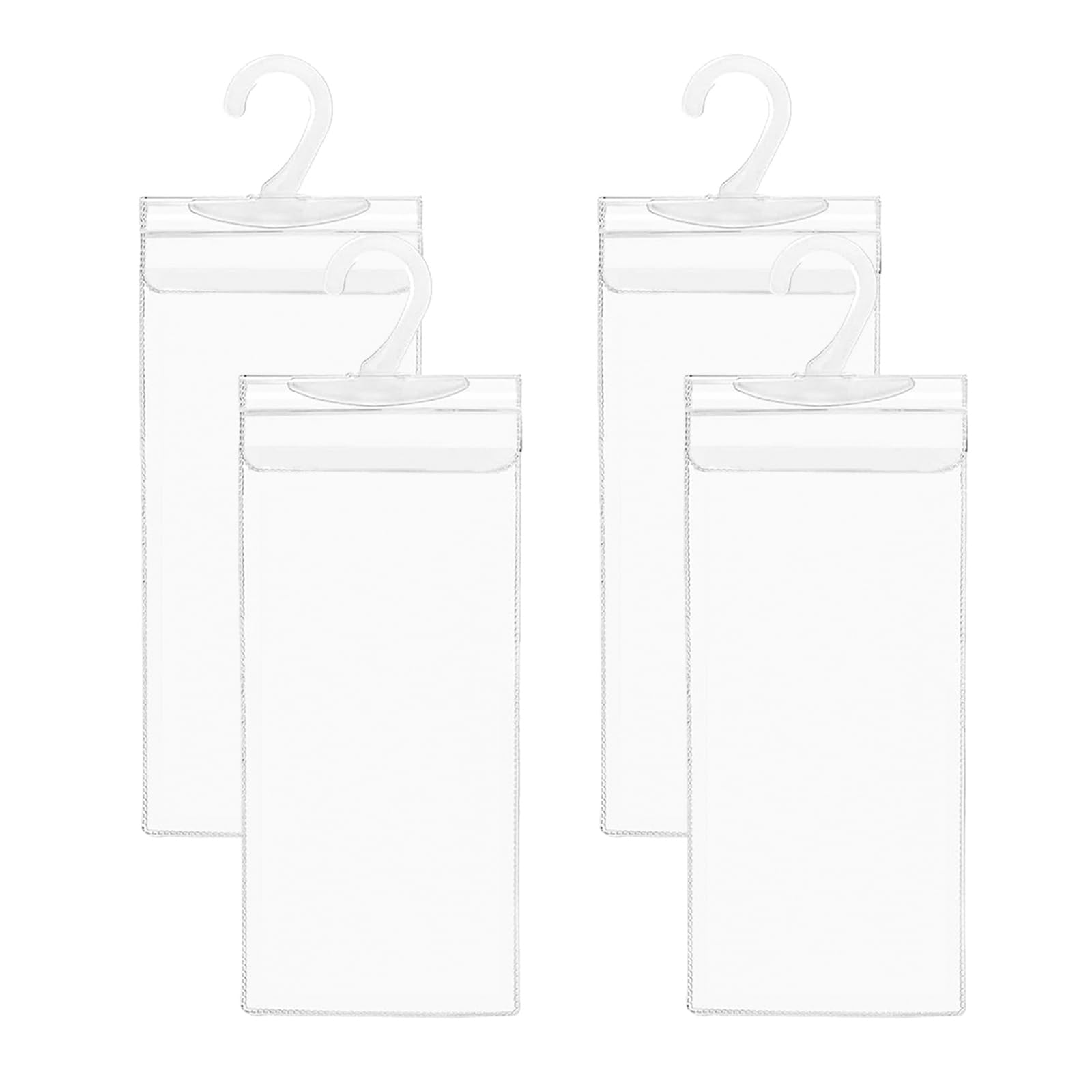 Povtii 4 Pcs Handicap Placard Holder, 11.6 ''    5 '' Ultra Transparent Disabled Permit Protective Cover For Sun Visor, Universa