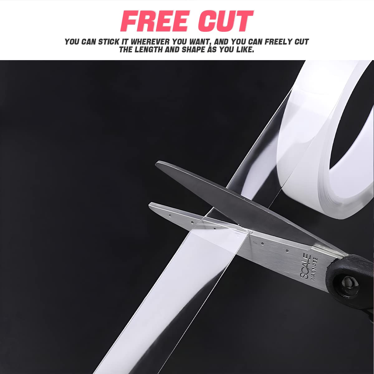 Blau Grun Car Door Entry Guard, Clear Trim Guard/Cover For Car Door Sill, Edge, Rear Bumper, Anti-Collision Protector Film Universal For Most Cars, Vehicles, Suvs (1.2"X394", Transparent)