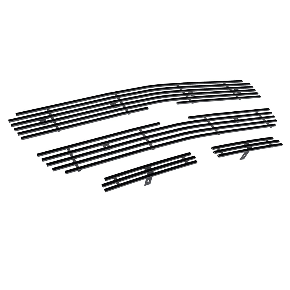 Off Roader eGrille Compatible with Chevy Silverado 1500 2003-2005 & 03-04 2500 3500 & 02-06 Avalanche Without Body Cladding Stai
