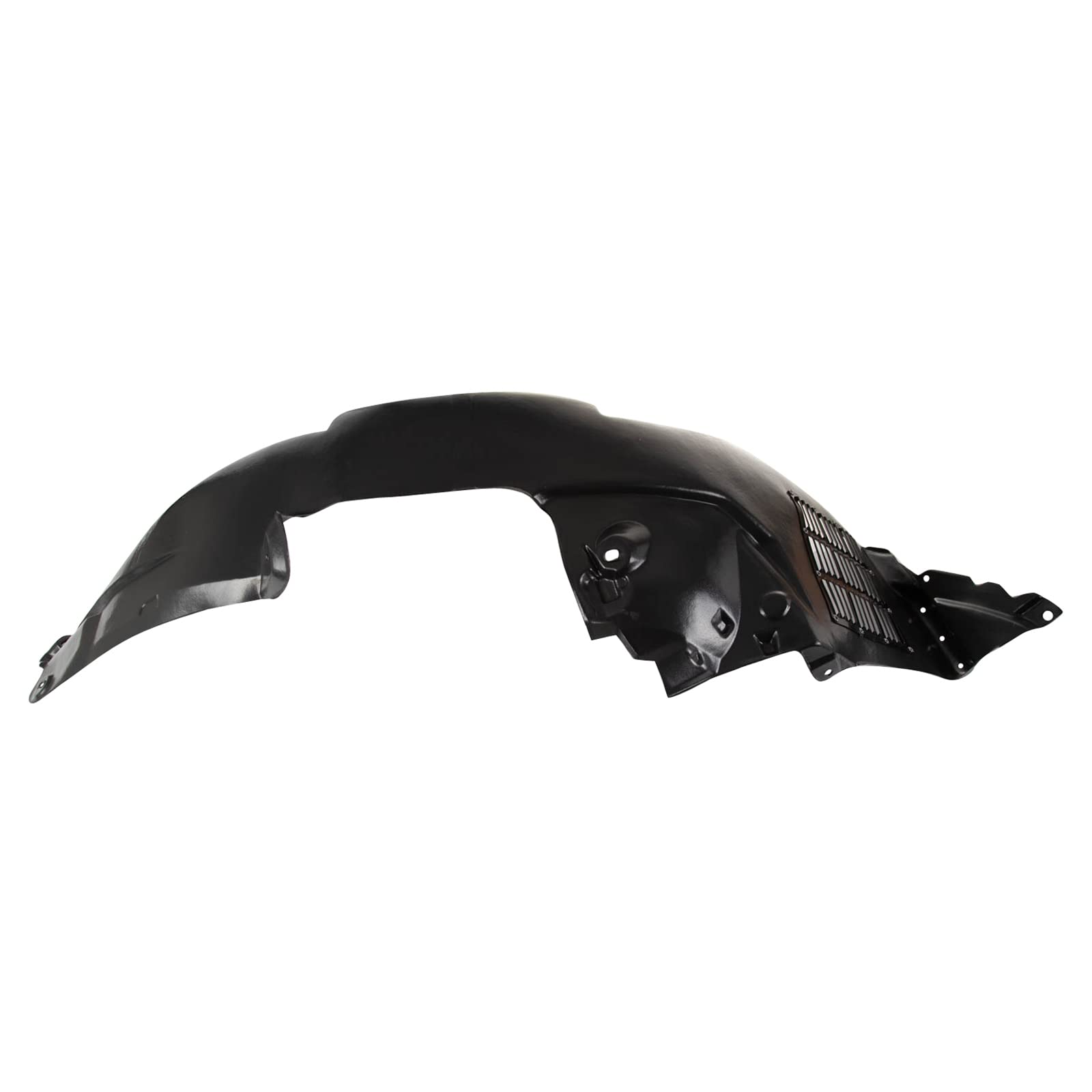 Trq Front Inner Fender Liner Set Compatible With 2010-2011 Kia Soul Ki1248115 Ki1249115