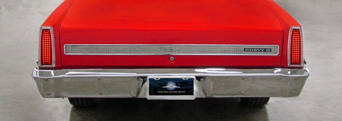 United Pacific LED Tail Light for 1966-1967 Chevy II/Nova - One Piece Style, Red, Model 110359