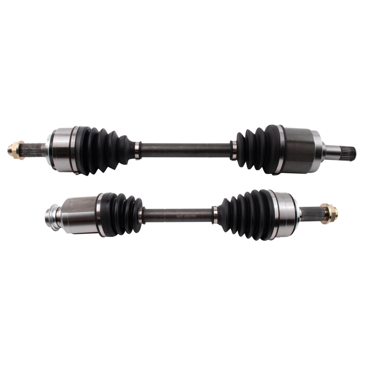 TRQ Front CV Axle Shaft Assembly Set Driver & Passenger Side Compatible with 2014 Honda Civic