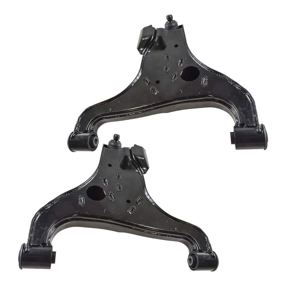 TRQ Front Control Arm with Ball Joint Set Compatible with 2004-2010 INFINITI QX56 2005-2015 Nissan Armada 2004 Pathfinder Armada
