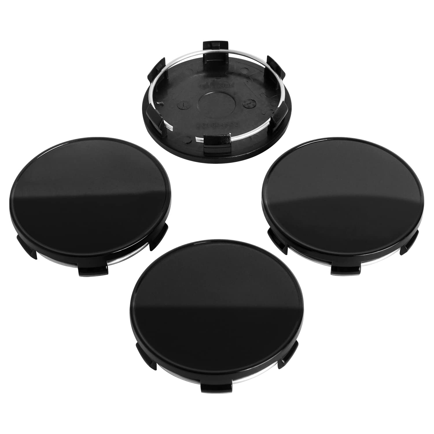 Kitspro 2.7Inch 68Mm Wheel Center Caps For Bmw 3 Series 4 Series 5 Series X Serires Z Series Rim Hub Caps 3613 6783 536, Pack Of