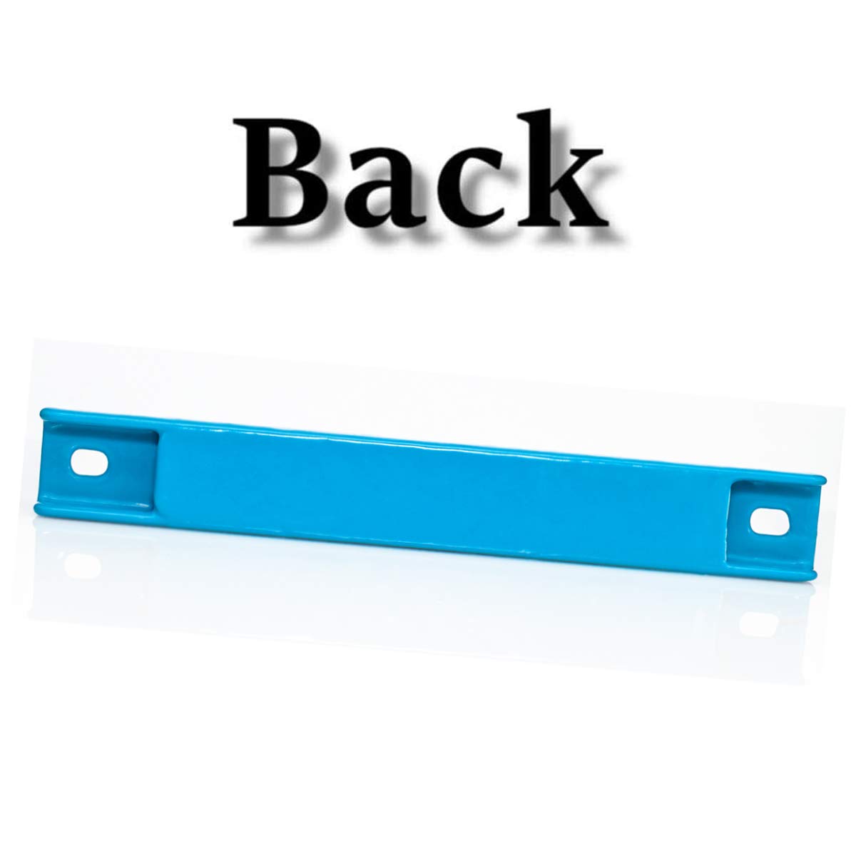 WFPOWER Rubber Coated Magnetic License Plate Holder, 2 Pack Strong Bar Magnet with Rubber Molded Plate for Test Driving, Dealer