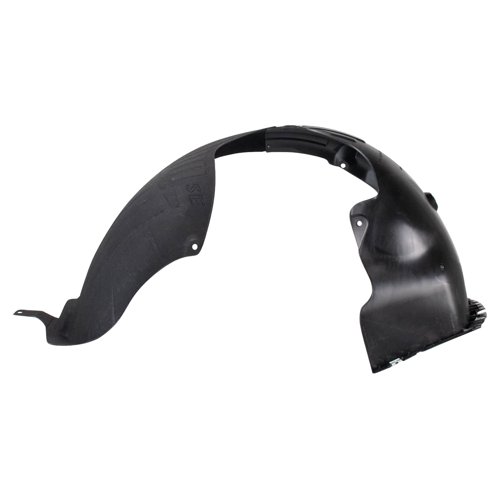 Trq Front Inner Fender Liner Set Compatible With 2018-2019 Hyundai Sonata Hy1248169 Hy1249169