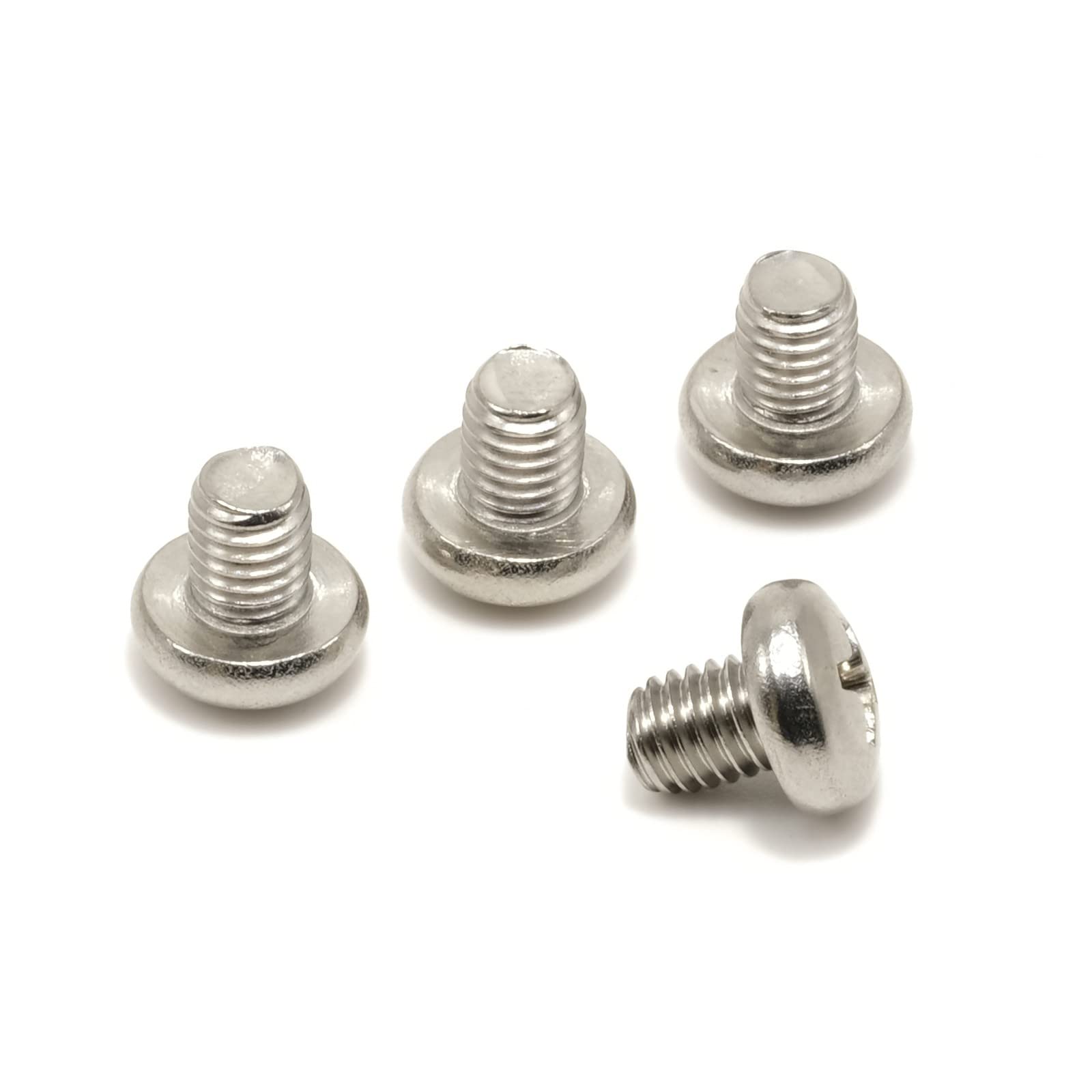 Rear License Plate Screws Compatible with Tesla Model Y (My) - Stainless Steel - Standard Length - Rear (Pack of 4)