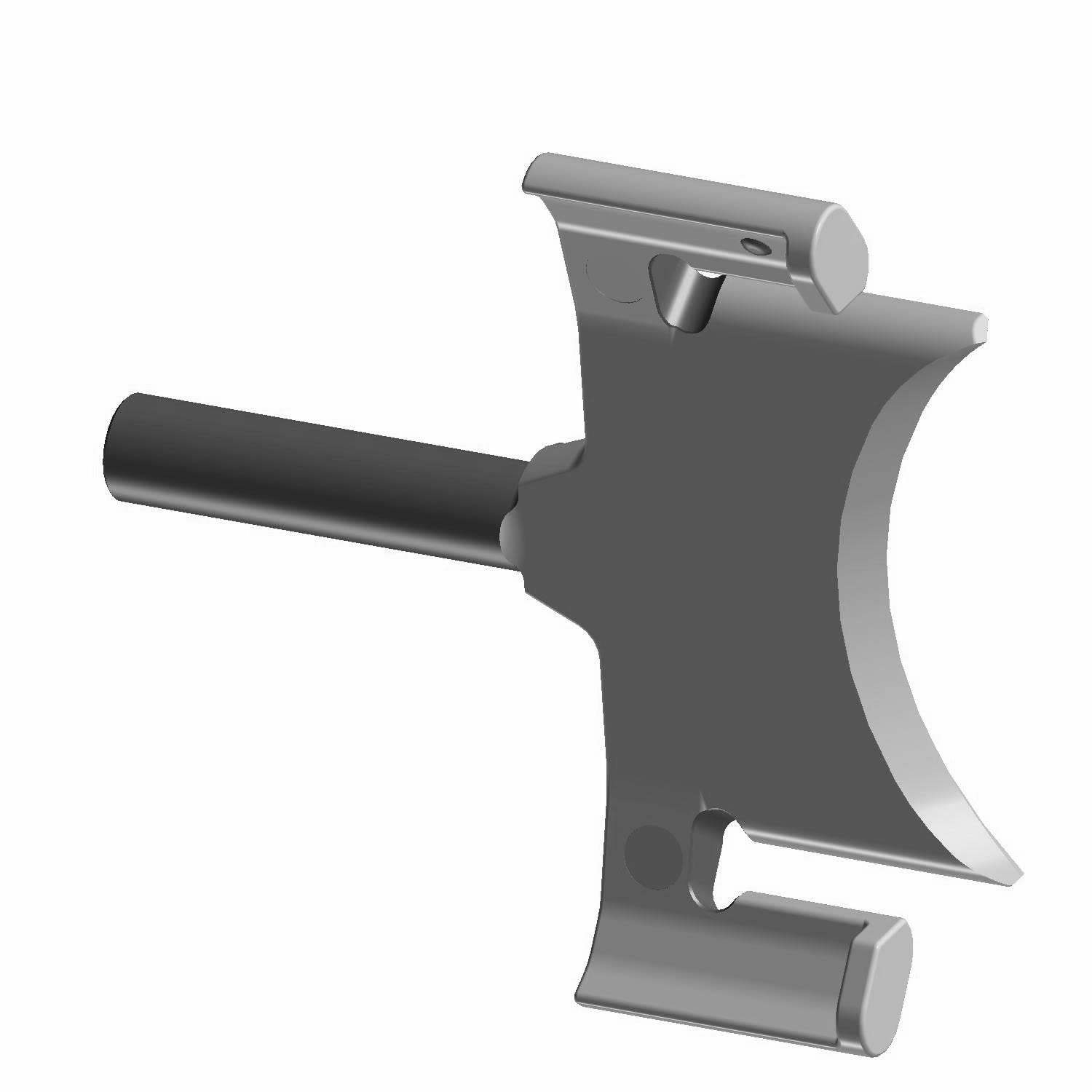 Polaris Snowmobile Guillotine Exhaust Valve, Lower, Genuine Oem Part 5141728, Qty 1